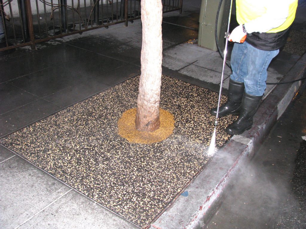 Tree Well Maintenance Service Escondido, Porous Tree Well Install Escondido